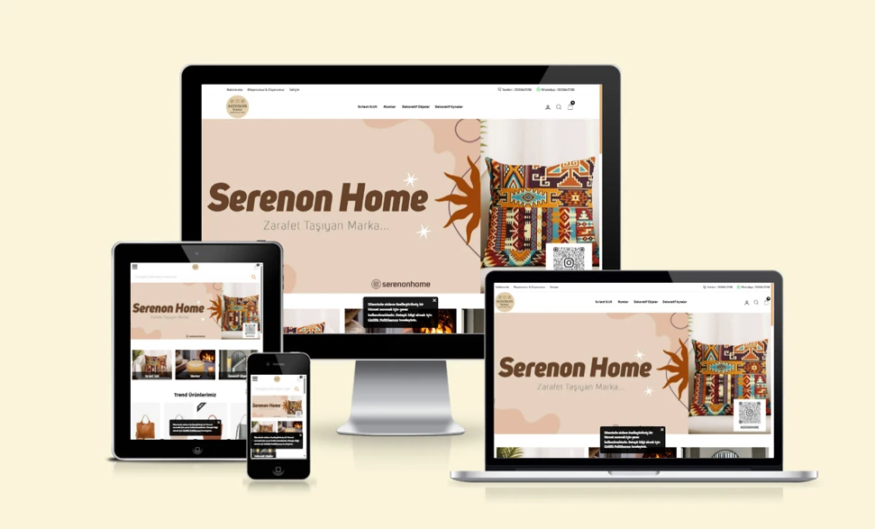 Serenon Home Web Sitesi