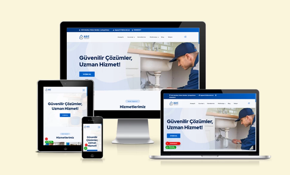 Has Tesisat Web Sitesi