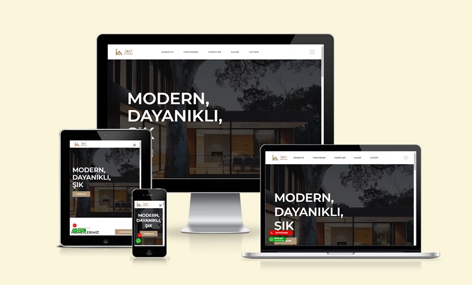 İnci Alüminyum Web Sitesi