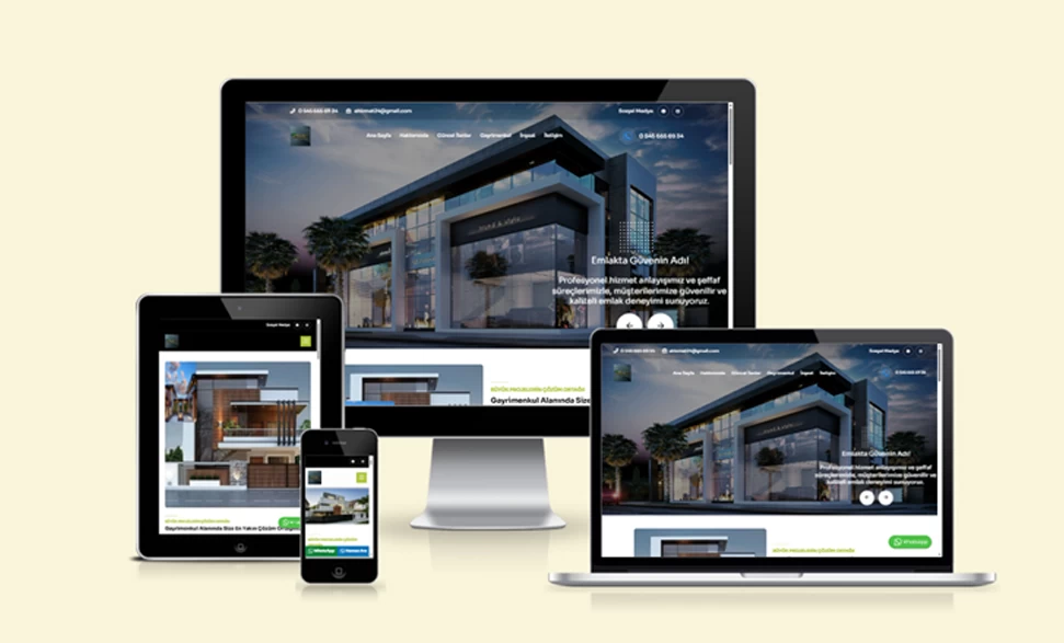 Emlak Hizmet Web Sitesi